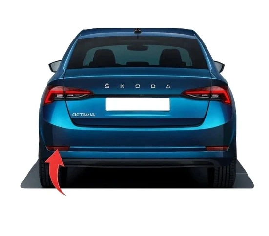 Skoda Octavia 4 Sedan 2021-2024 Arası Modeller Arka Tampon Sol Reflektör 5E7945105 ürün görseli 1