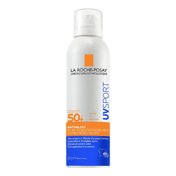 La Roche Posay Anthelios UVSPORT SPF50+ Güçlü Güneş Koruyucu Sprey 200 ml ürün görseli 1