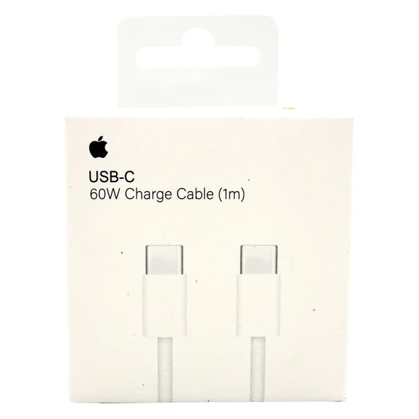 Apple USB-C Şarj Kablosu 60W 1 Metre Dayanıklı Hızlı Şarj ürün görseli 1