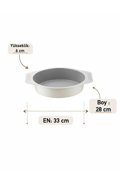FALEZ Yuvarlak Kek Kalıbı - Resim 3