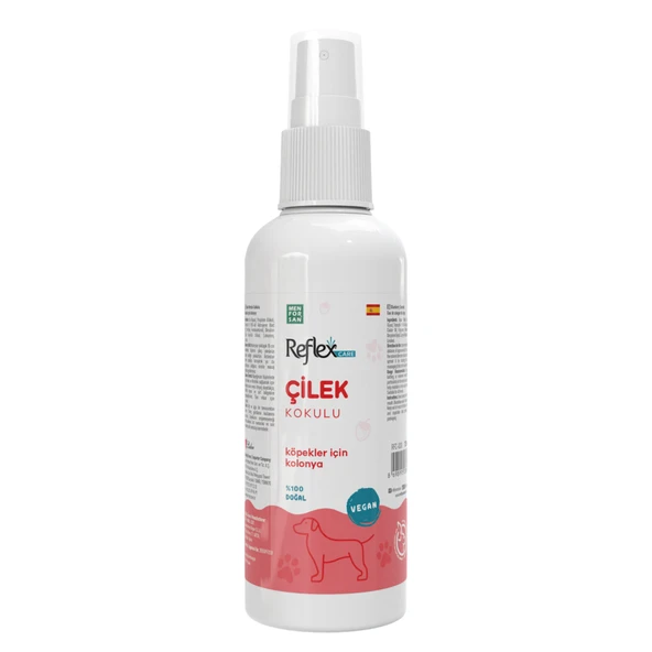 Reflex Care Çilek Kokulu Köpek Kolonyası 125ml ürün görseli 1