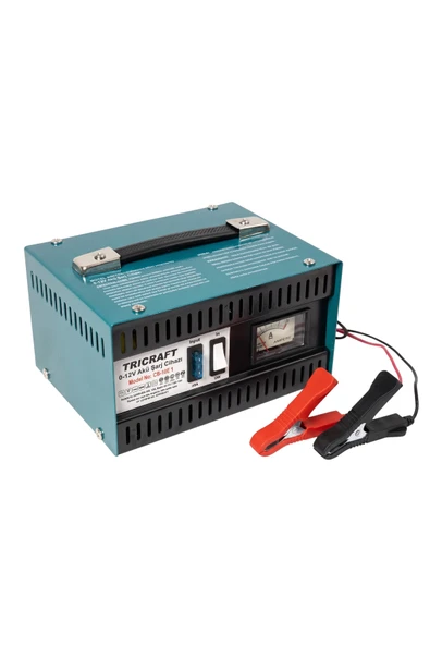 6-12 Volt Akü Şarj Cihazı Oto Motosiklet Aküsü Şarj Makinesi ürün görseli 1