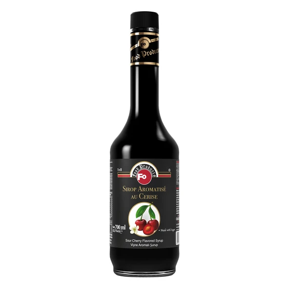 Vişne Aromalı Şurup - Şekerli 700 ml ürün görseli 1