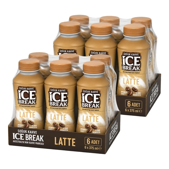 Ice Break Latte 375 ml 12 li ürün görseli 1