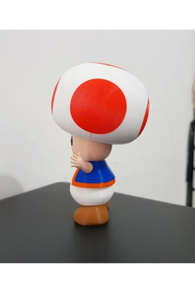 TuransoyCraft Süper Mario Toad Boyalı Figür - Resim 2