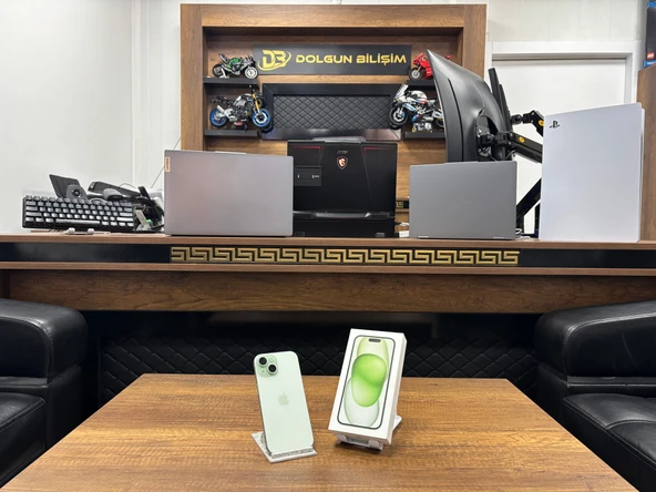 iPhone 15 128 GB Yeşil Telefon (İKİNCİ EL) ürün görseli 1