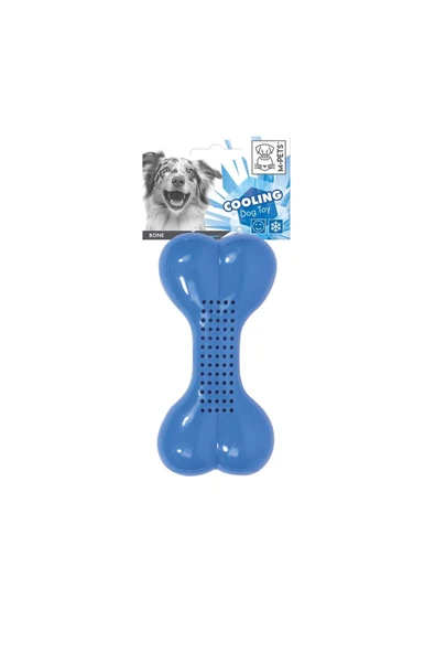 M-Pets Köpek Oyuncağı Coolıng Bone Mavi ürün görseli 1