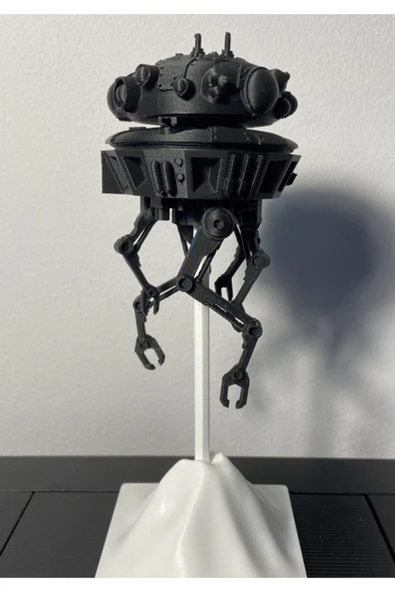 TuransoyCraft Starwars Probe Droid Figür Starwars Sonda Droidi Obje Standlı 25CM Büyük Boy ürün görseli 1