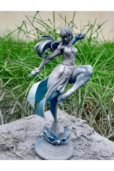 TuransoyCraft Street Fighter Chun Li Figür Büyük Boy 20CM ürün görseli 1