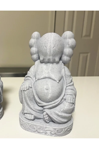 TuransoyCraft Kaws Buda Figür Kaws Meditasyon Boyalı Figür Büyük Boy 20CM ürün görseli 1