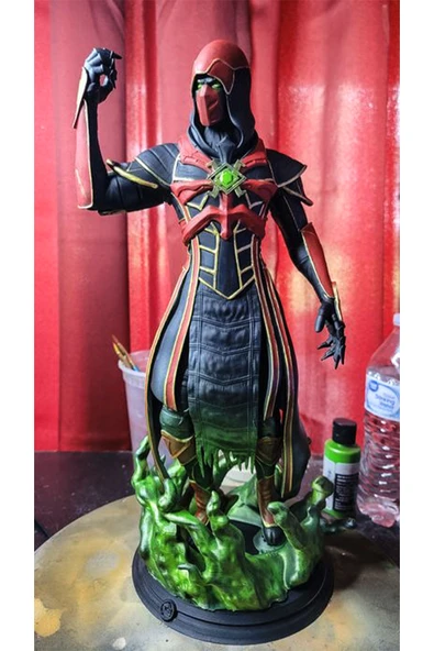 TuransoyCraft Mortal Kombat Ermac Figür Mortal Kombat Ermac Obje Büyük Boy 25CM ürün görseli 1