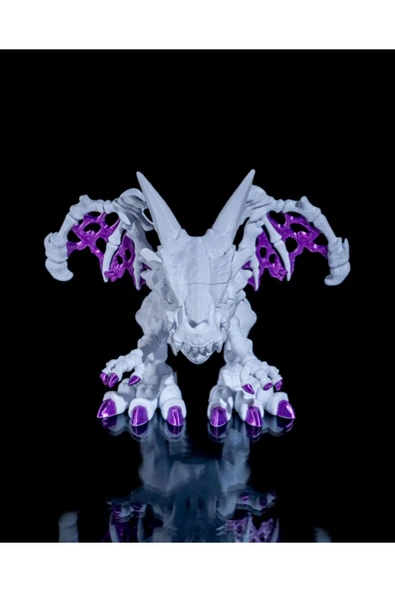 TuransoyCraft Skeletal Ejderha Hareketli Oyuncak 13CM - Resim 3