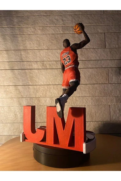 Pars Nba Michael Jordan Diorama Figür 30cm - Resim 4