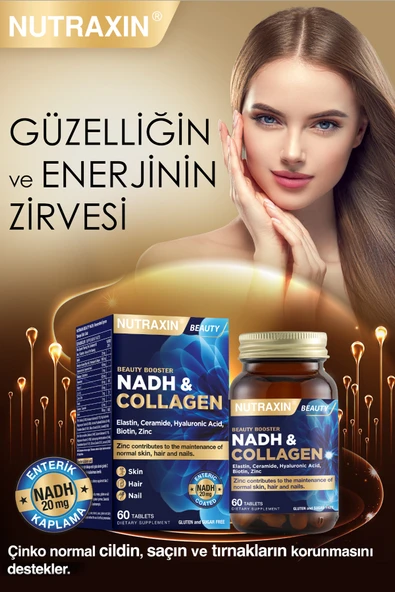 Nutraxin NADH & Collagen 60 Tablet 2 Adet - Resim 2