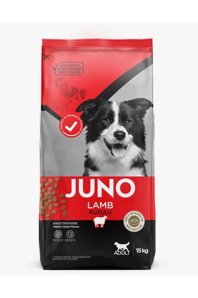 JUNO JUNO Kuzulu Yetişkin Köpek Maması 15 KG ürün görseli 1