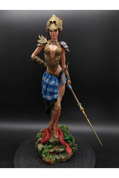 TuransoyCraft Persephone Persefoni Yeraltı Kraliçesi Zeus'un Kardeşi 8K UHD Boyalı Figür 25 CM (BÜYÜK BOY) ürün görseli 1