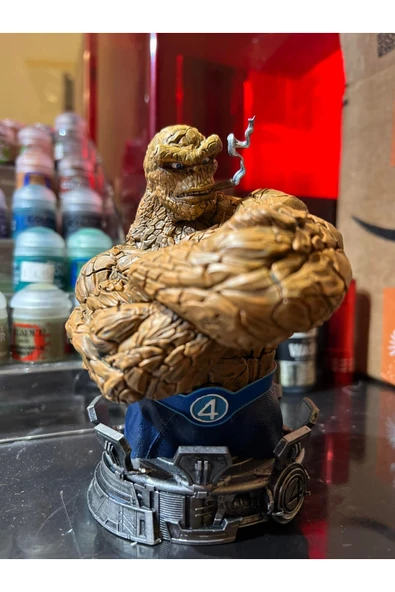 TuransoyCraft Marvel The Thing Büst Ben Grimm Büst 15CM ürün görseli 1