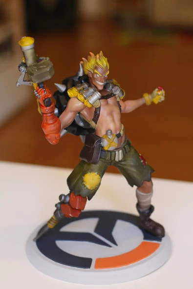 TuransoyCraft Overwatch Junkrat Figür Jamison Fawkes Figür Büyük Boy 25CM ürün görseli 1