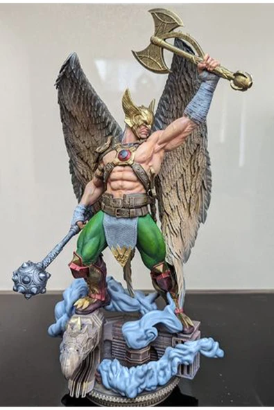 TuransoyCraft DC Comics Hawkman Figür Carter Hall Obje 25CM Büyük Boy ürün görseli 1