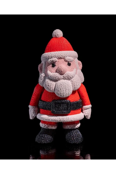 TuransoyCraft Yılbaşı Süsü Noel Baba Hareketli Oyuncak 10CM ürün görseli 1