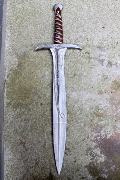 TuransoyCraft Lord of the Rings Sting Elf Kılıcı Yüzüklerin Efendisi Elf Kılıcı Gerçek Boy ürün görseli 1