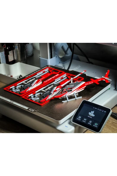 TuransoyCraft Helikopter Maket Kartı (KENDİN YAP) 15 CM ürün görseli 1