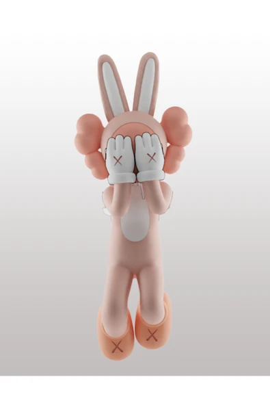 TuransoyCraft Kaws Bunny Figür Kaws Tavşan Boyalı Figür Büyük Boy 20CM ürün görseli 1
