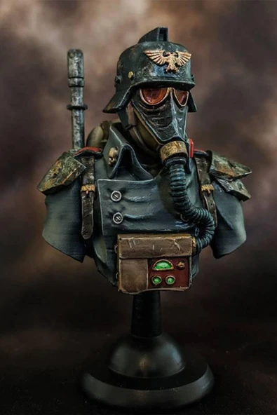 TuransoyCraft Warhammer Krieg Piyade Büst 20cm Büyük Boy ürün görseli 1