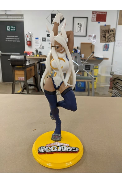 TuransoyCraft Tavşan Kahraman Mirko Figür My Hero Academia Mirko Figür Anime Figür 25CM Büyük Boy ürün görseli 1