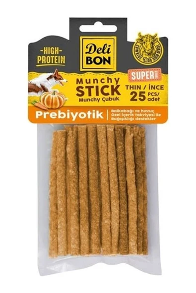 Delibon Munchy Prebiyotik İnce Çubuk 25'Li ürün görseli 1