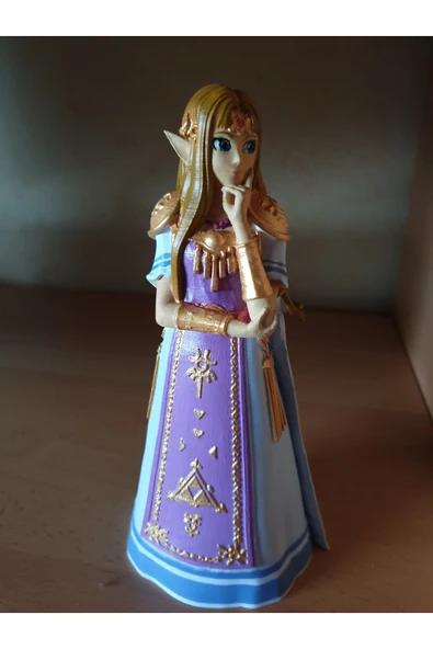 TuransoyCraft Princess Zelda Figür Prenses Zelda Figür Büyük Boy 25CM ürün görseli 1
