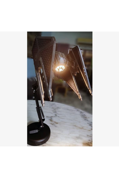 TuransoyCraft Incredible Tie Interceptor Masa Lambası 35 CM (BÜYÜK BOY) ürün görseli 1