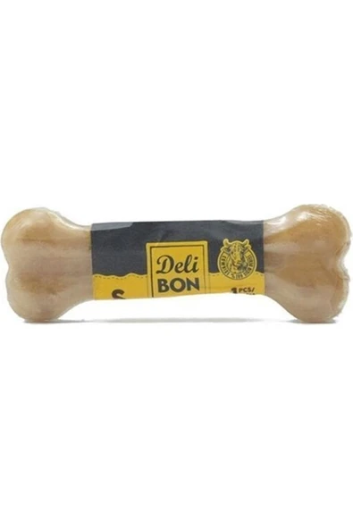 Delibon Köpek Ödül Deri Pres Kemik Naturel(S) 12Cm ürün görseli 1