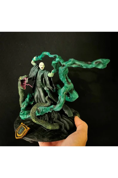TuransoyCraft Harry Potter Lord Voldemort Figür Harry Potter Voldemort ve Nagini Figür Büyük Boy 25CM ürün görseli 1