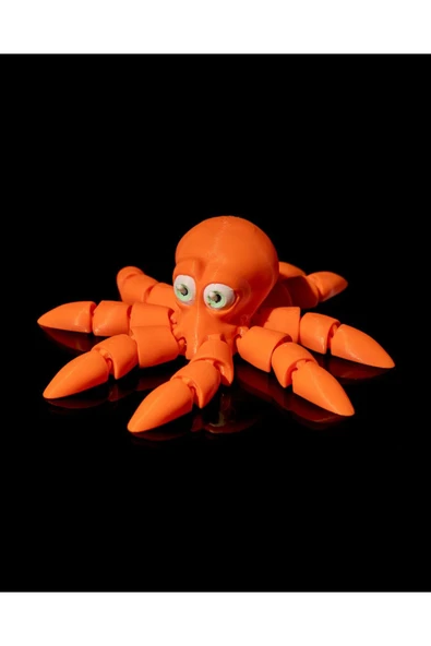 TuransoyCraft Ahtapot Hareketli Oyuncak Mıknatıslı Ahtapot Oyuncak 5cm ürün görseli 1