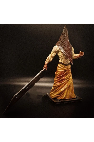 CNQR Pyramid Head Silent Hill Boyalı Figür 15cm ürün görseli 1