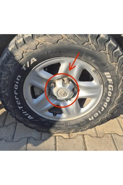 TuransoyCraft Toyota Land Cruiser Orjinal Jantın Göbeği 1 adet ürün görseli 1