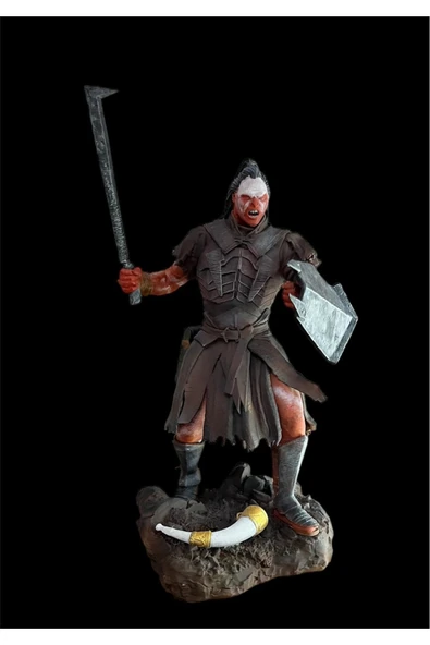 TuransoyCraft Lord of the Rings Lurtz Figür Yüzüklerin Efendisi Ork Lurtz Figür 25CM Büyük Boy ürün görseli 1