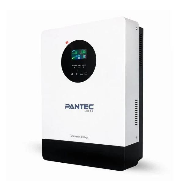 Pantec 11KW Yüksek Voltaj Tam Sinüs Akıllı İnverter 48V 150A MPPT Şarjlı İnverter - Wifi ürün görseli 1