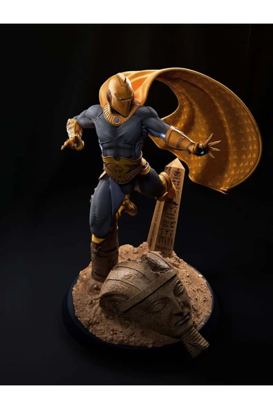 TuransoyCraft DC Doctor Fate Boyalı Figür Dr. Kent Nelson Figür Büyük Boy 25CM ürün görseli 1