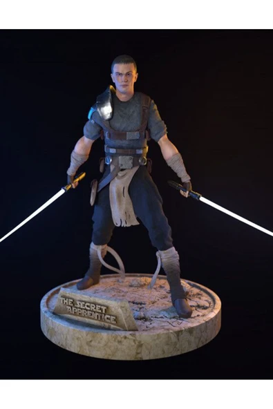 TuransoyCraft Star Wars Starkiller Figür Starwars Galen Marek Figür Büyük Boy 25CM ürün görseli 1