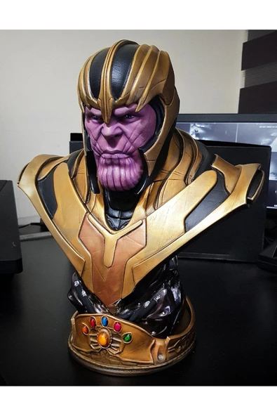TuransoyCraft Marvel Thanos Büst The Mad Titan Büst 15CM ürün görseli 1