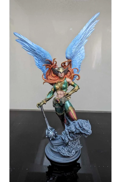 TuransoyCraft DC Comics Hawkgirl Figür Şahin Kız Obje 25CM Büyük Boy ürün görseli 1