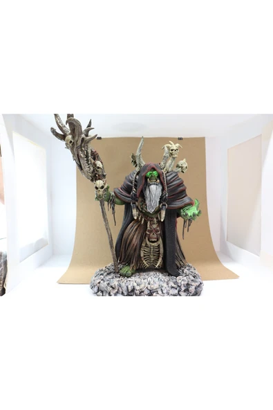 TuransoyCraft World Of Warcraft Gul'dan Figür WOW Gul'dan Obje 25CM Büyük Boy ürün görseli 1