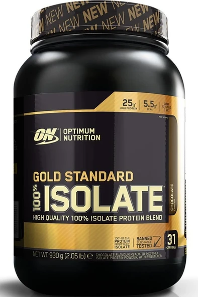 Optimum Nutrition Gold Standart Isolate Whey Protein Çikolata 930g 31 Servis ürün görseli 1