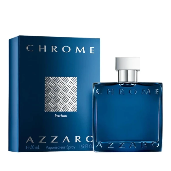 Azzaro Chrome Parfum 50 ml Erkek Parfümü - Resim 2