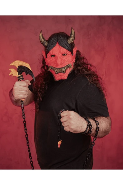 TuransoyCraft Hannya Efsanevi Giyilebilir Şeytan Maskesi ürün görseli 1