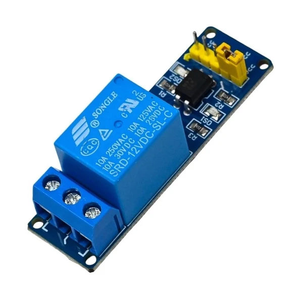 1 Kanal 12V Röle Kartı Optocoupler Korumalı ürün görseli 1