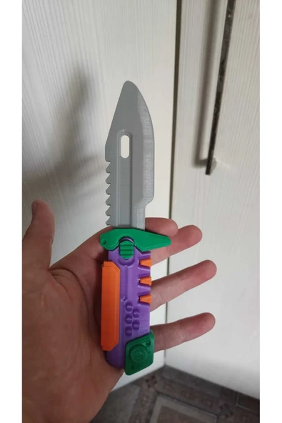 TuransoyCraft Valorant Blastx Bıçak Valorant Oyuncak Bıçak 13CM ürün görseli 1
