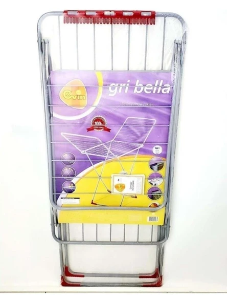 EVİN BELLA ÇAMAŞIR KURUTMALIK GRİ ürün görseli 1